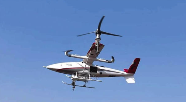 我國首架噸級液氫電動垂直起降無人機在陜試飛成功